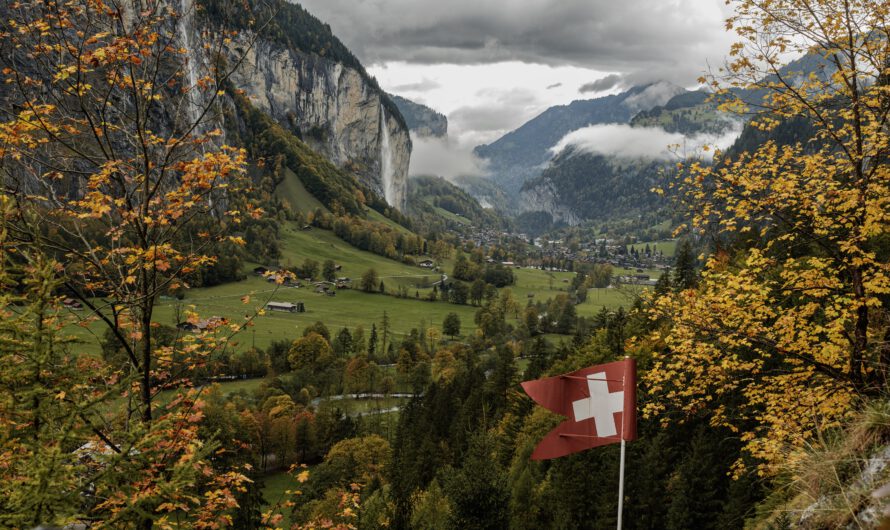 Alleine in den Bergen der Schweiz